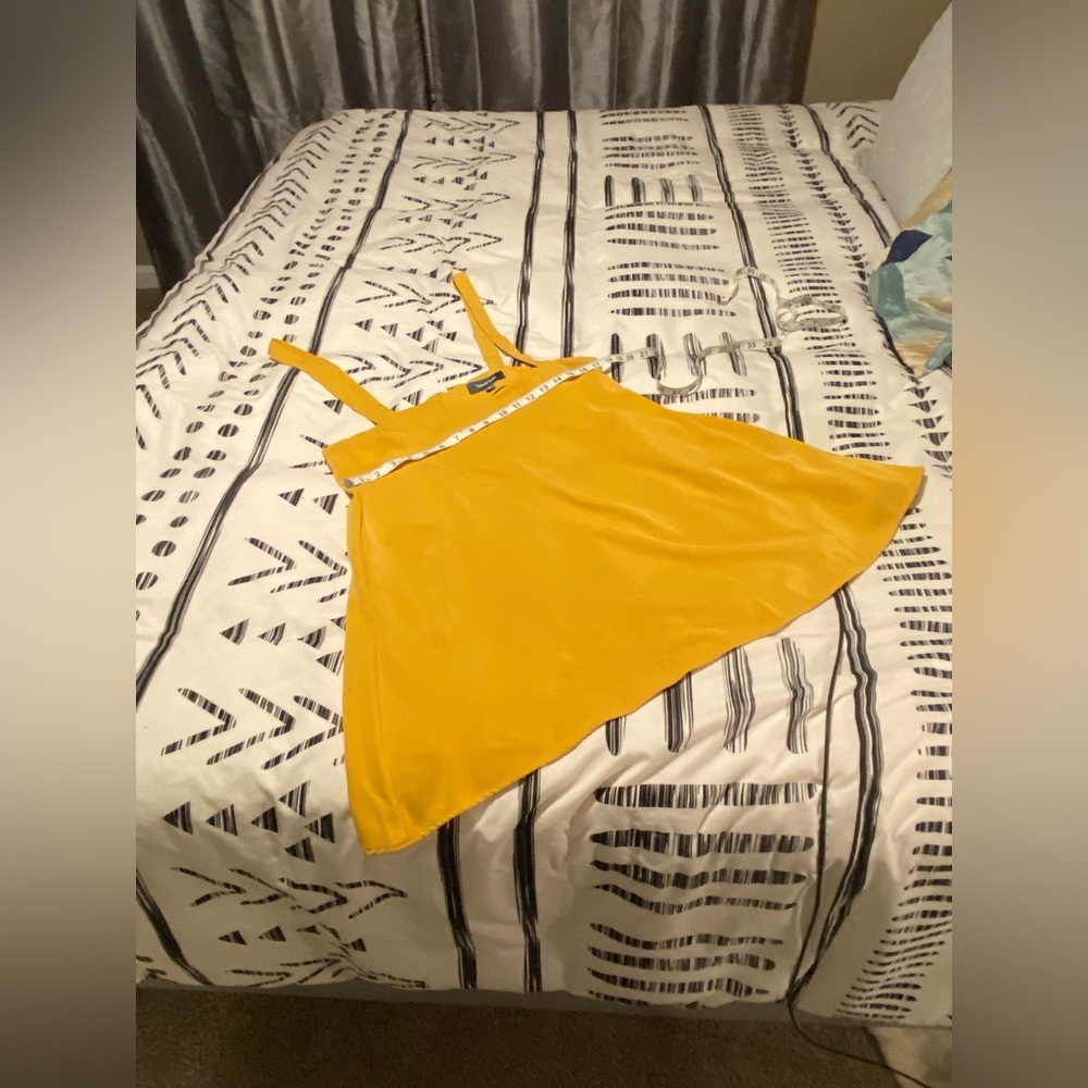 Jumper Skirt in Mustard